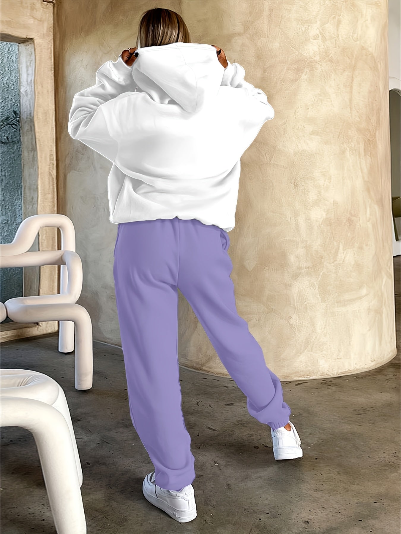 Cozy Fleece Hoodie Set For Women Premium Two Piece Outfit