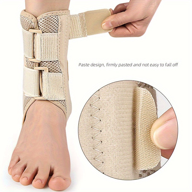 Ankle Support Brace Adjustable Strap for Sports and Running