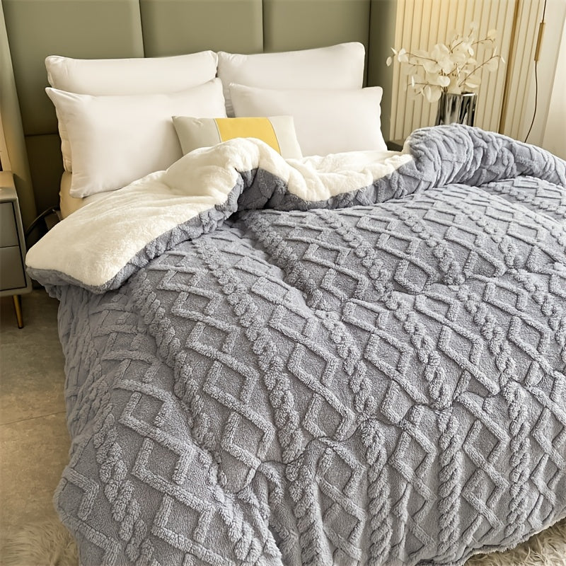 Luxury Thick Plush Blanket Heavyweight All Season Duvet