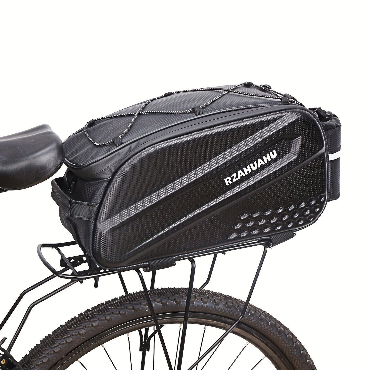 Waterproof Hard Shell EVA Bike Saddle Bag Adjustable Strap