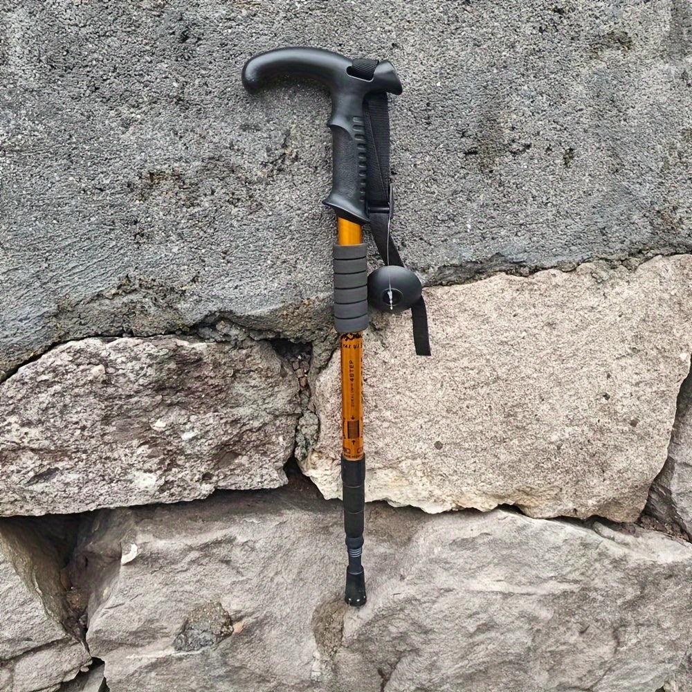 Ultra Light Adjustable Trekking Pole Ergonomic T Handle