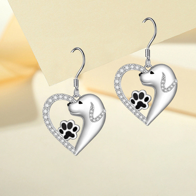 Cute Dog Earrings Personalized Jewelry Gift For Friends