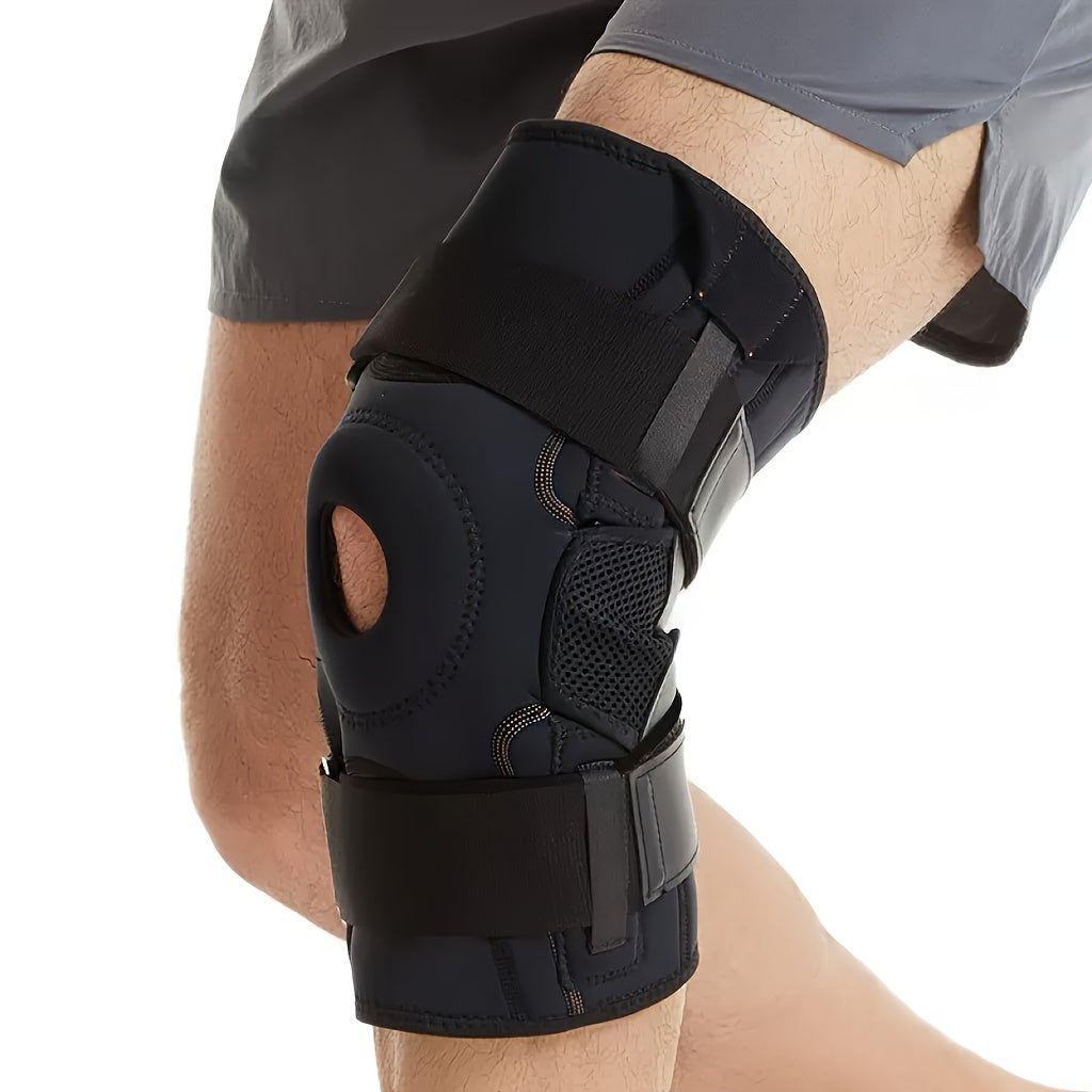 Knee Brace Compression Side Stabilizers Adjustable Hinges