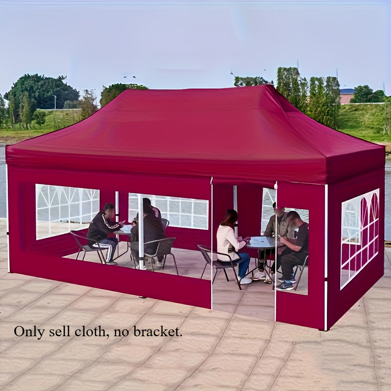 Extra Large Red Blue Outdoor Tent Canopy Foldable Windproof