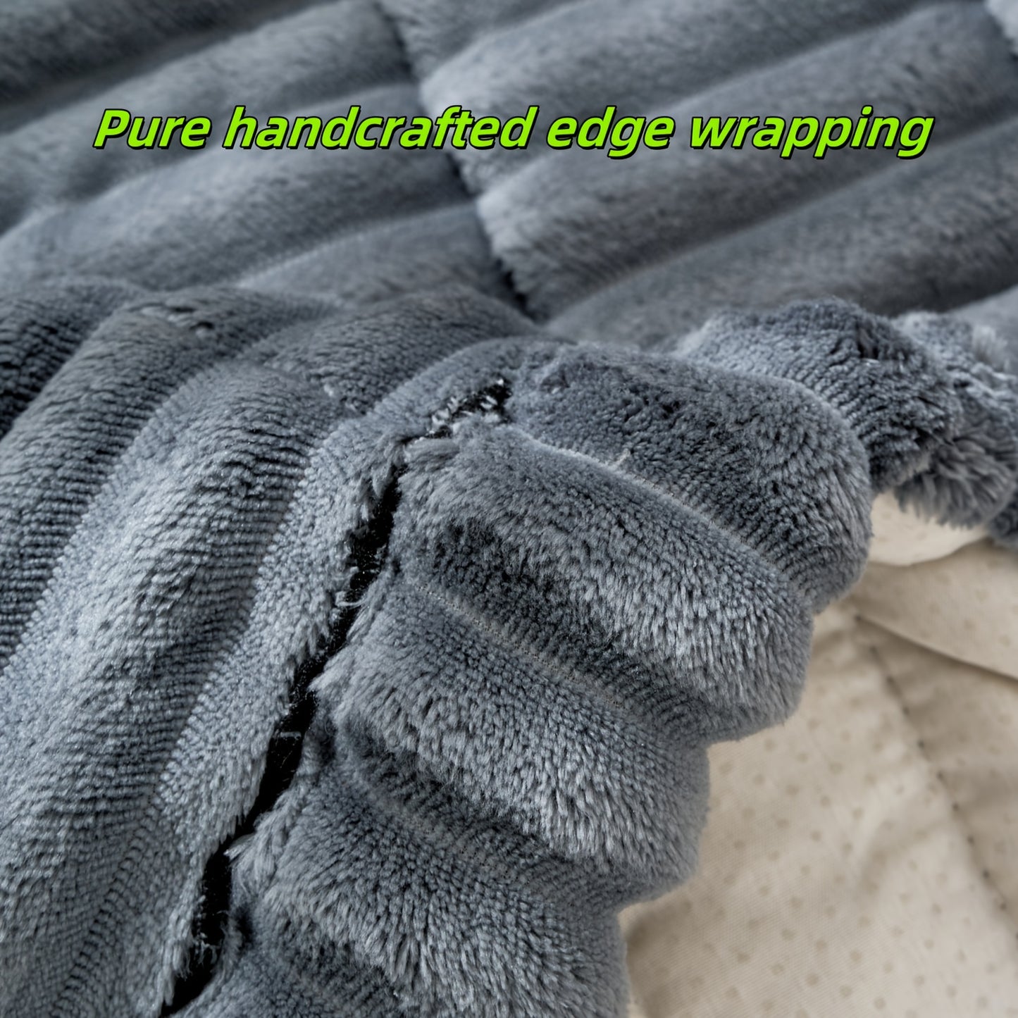 Autumn Winter Thick Quilted Flannel Non Slip Sofa Cushion