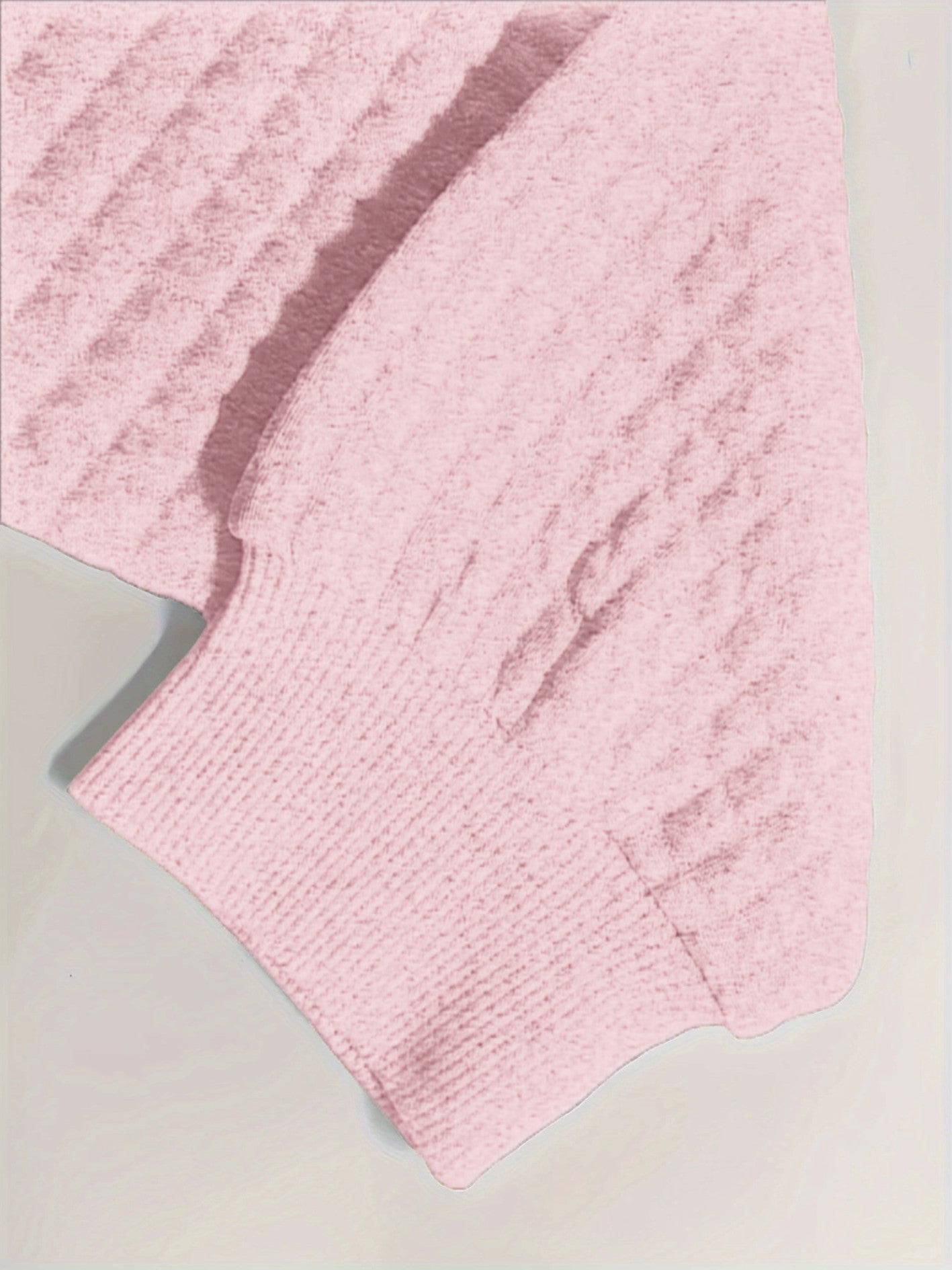 Women's Waffle Knit Zip Up Hoodie Dogs Make Me Happy Print