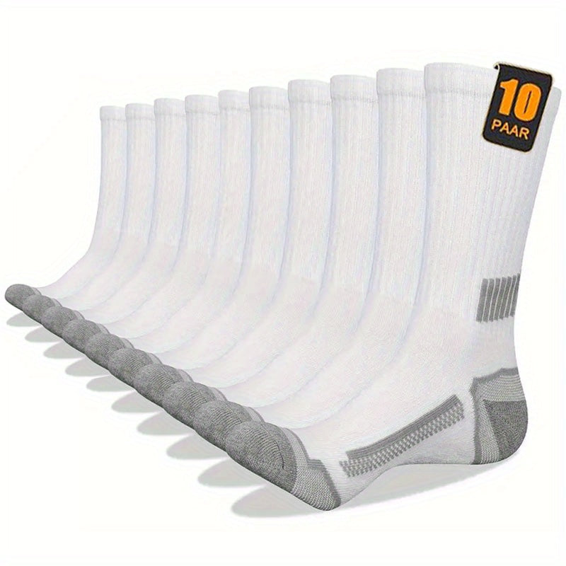 Mens Thermal Socks With Arch Support Cushioned Heel And Toe