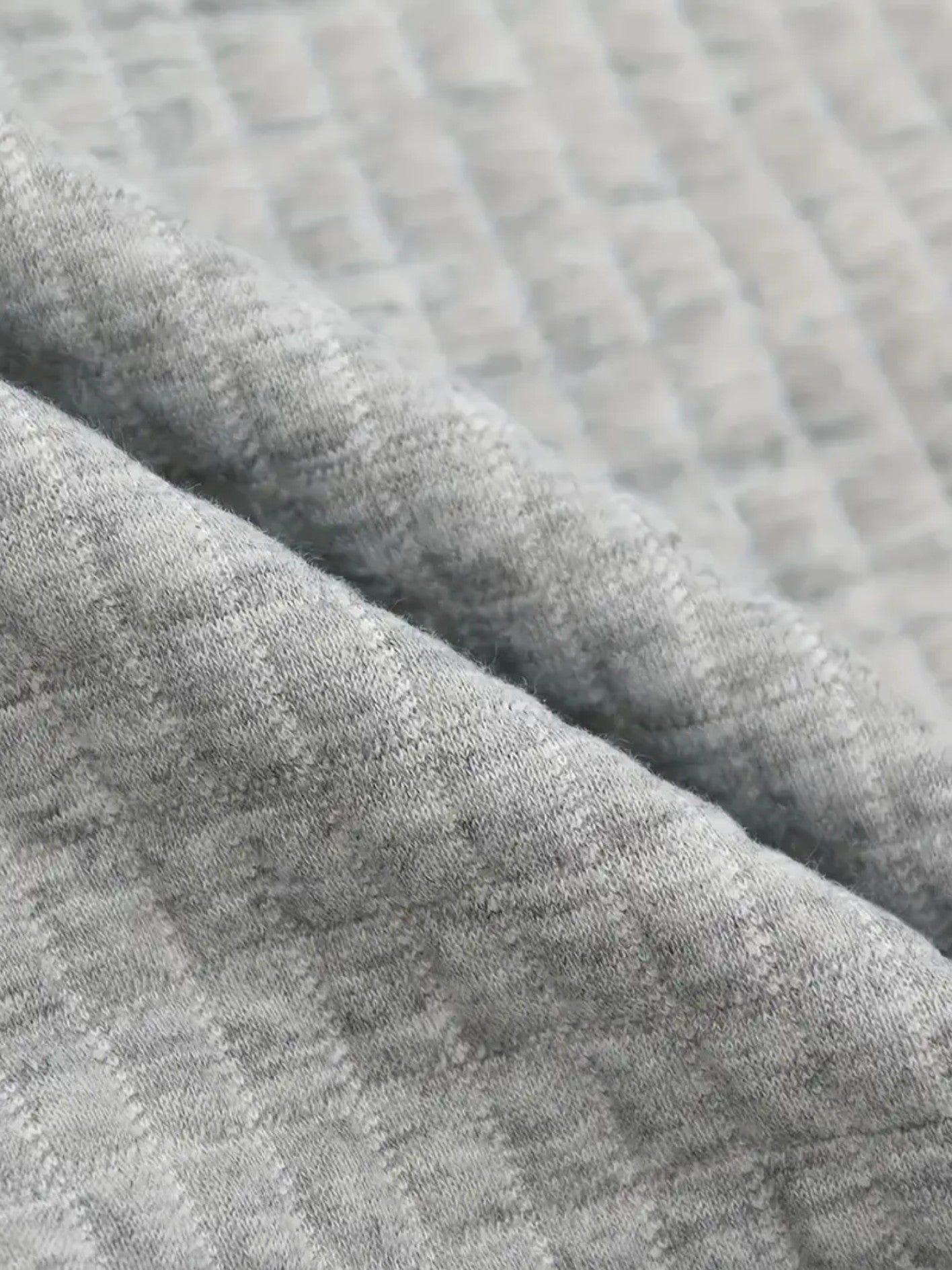 Women's Waffle Knit Zip Up Hoodie Dogs Make Me Happy Print