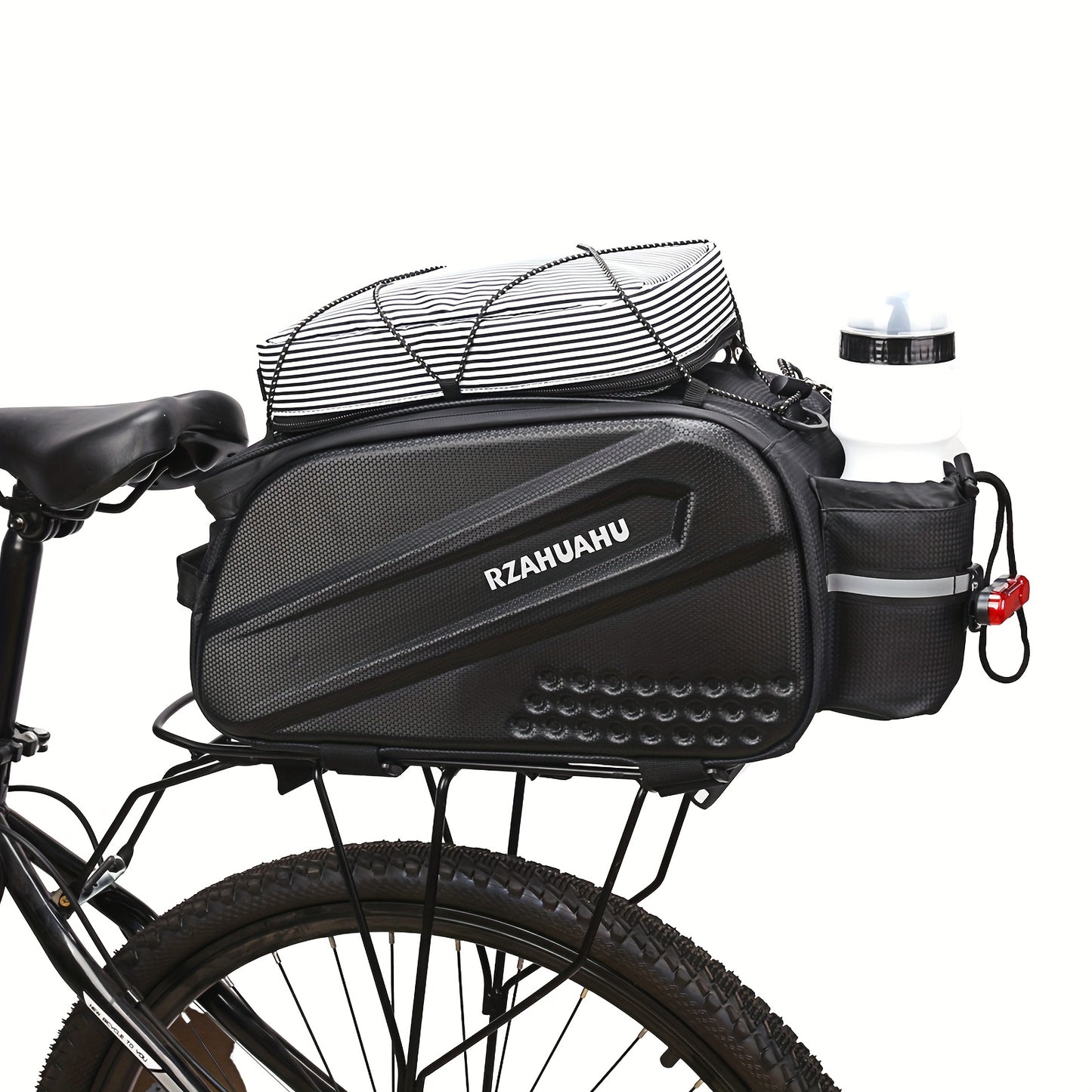 Waterproof Hard Shell EVA Bike Saddle Bag Adjustable Strap