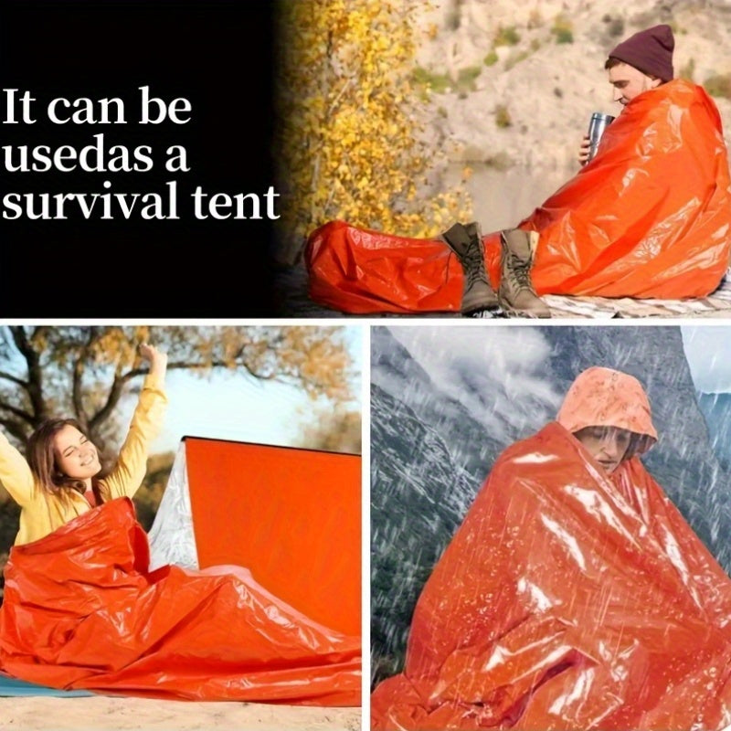 Lightweight Survival Sleeping Bag Emergency Shelter Orange