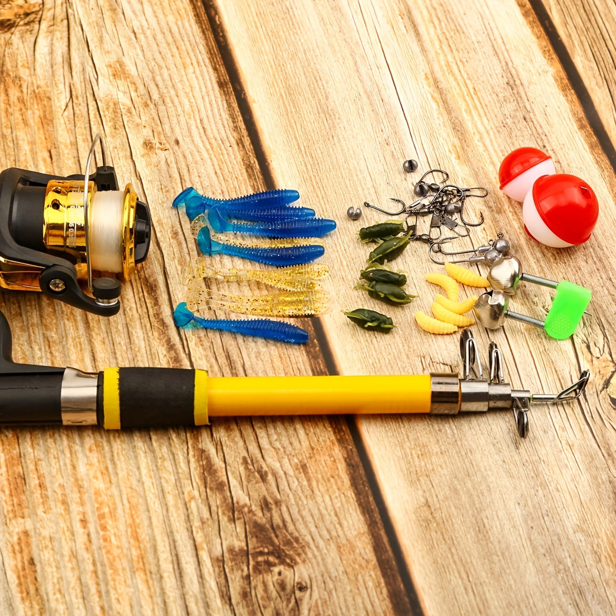 Surf Boat Fishing Kit 6ft 7ft Hi Visibility Rods Lures