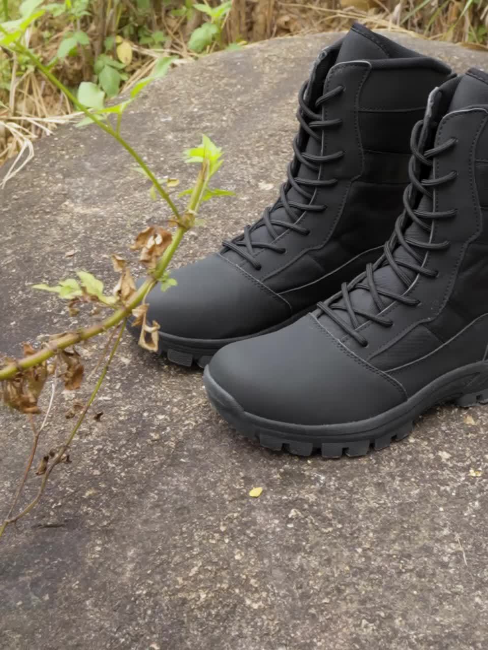 Mens Camo Insulated Hiking Boots High Top Durable Shoes