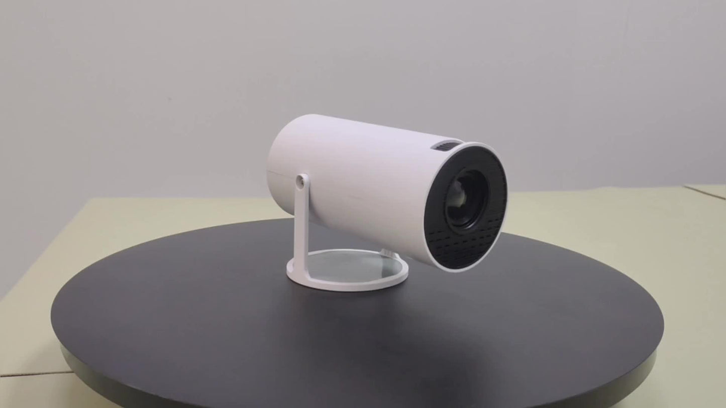 Portable 1080P Smart Projector With Built In Speaker Netflix