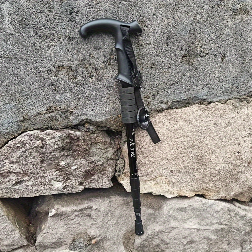 Ultra Light Adjustable Trekking Pole Ergonomic T Handle