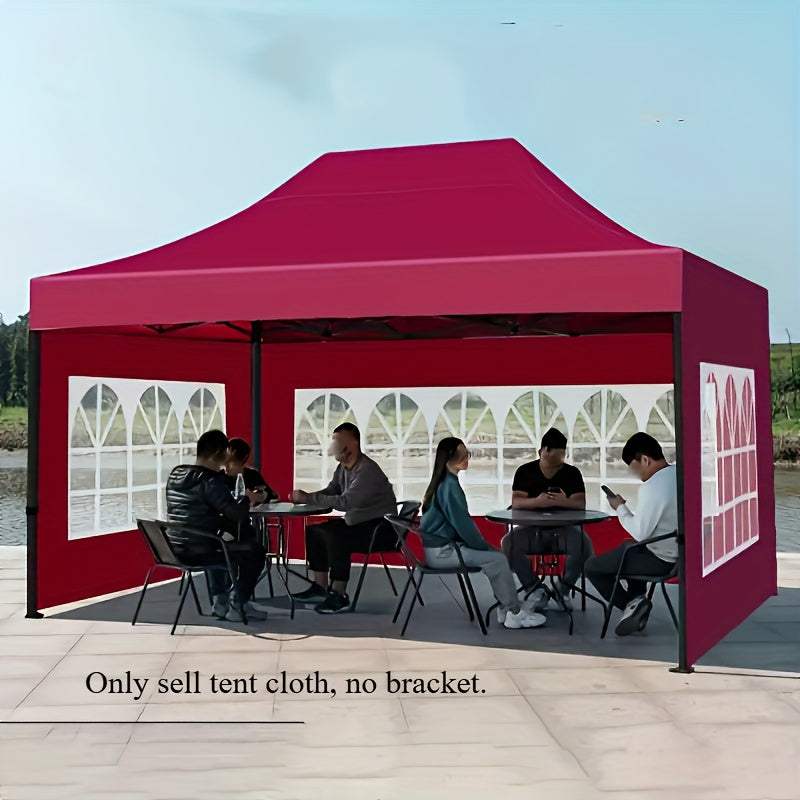 Extra Large Red Blue Outdoor Tent Canopy Foldable Windproof