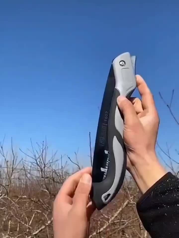 Airaj 1pc Steel Folding Saw With Anti Slip Handle Pro