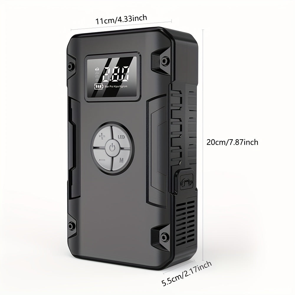 9000A 7 In 1 Emergency Jump Starter With Air Pump Portable