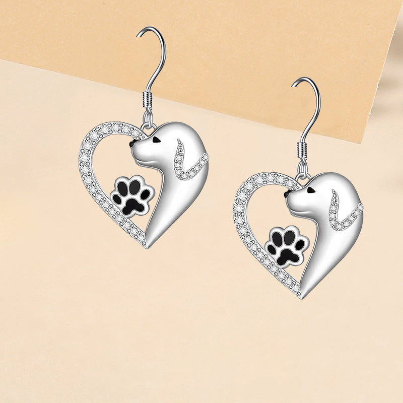 Cute Dog Earrings Personalized Jewelry Gift For Friends
