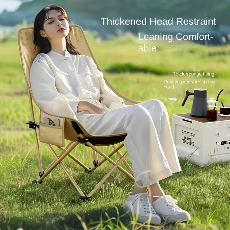 Aoran Outdoor Moon Chair Folding High Back Two Pack