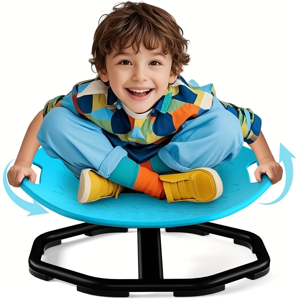 Sensory Swivel Chair For Autism And ADHD With 360 Degree Spinning Seat And Support Handles For Calming Motion