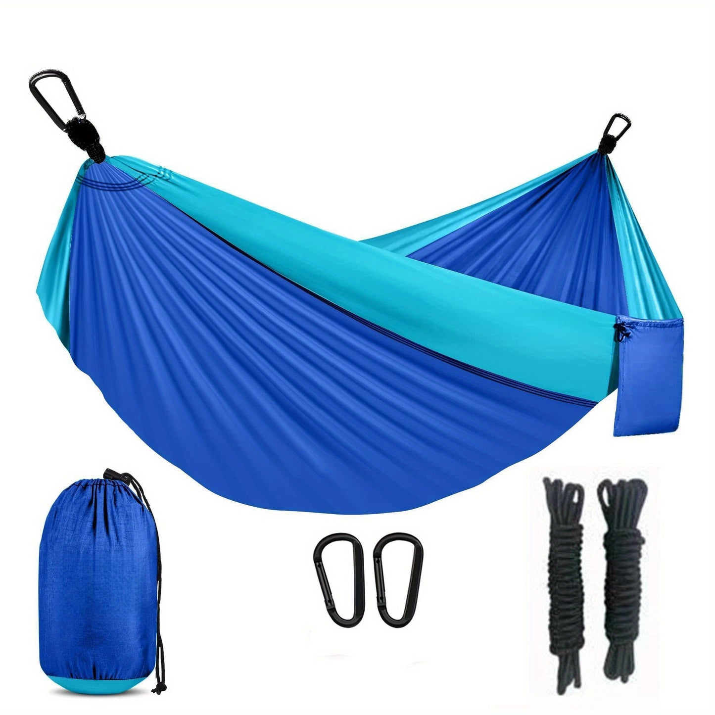 Camping Hammock Double And Single Nylon With Straps
