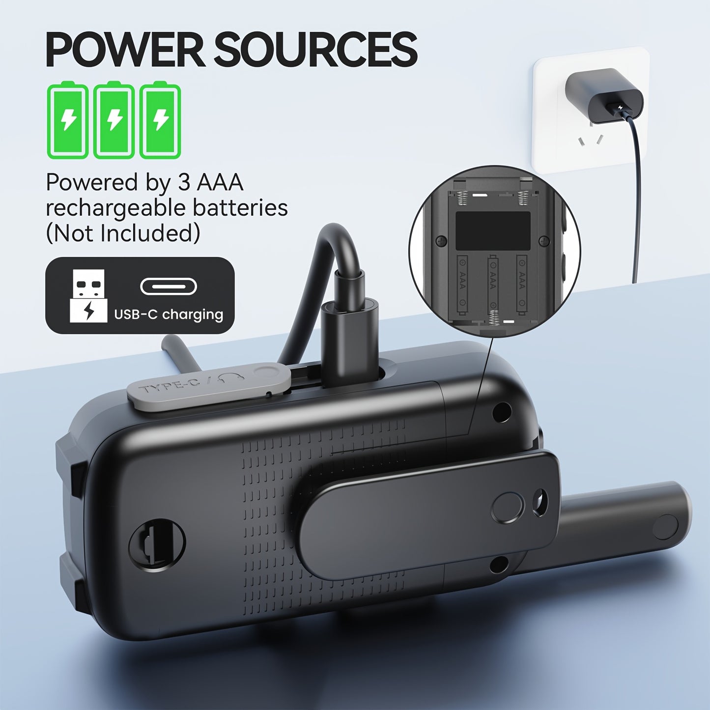 Long Range Walkie Talkies Two Way Radios 22 FRS Channels