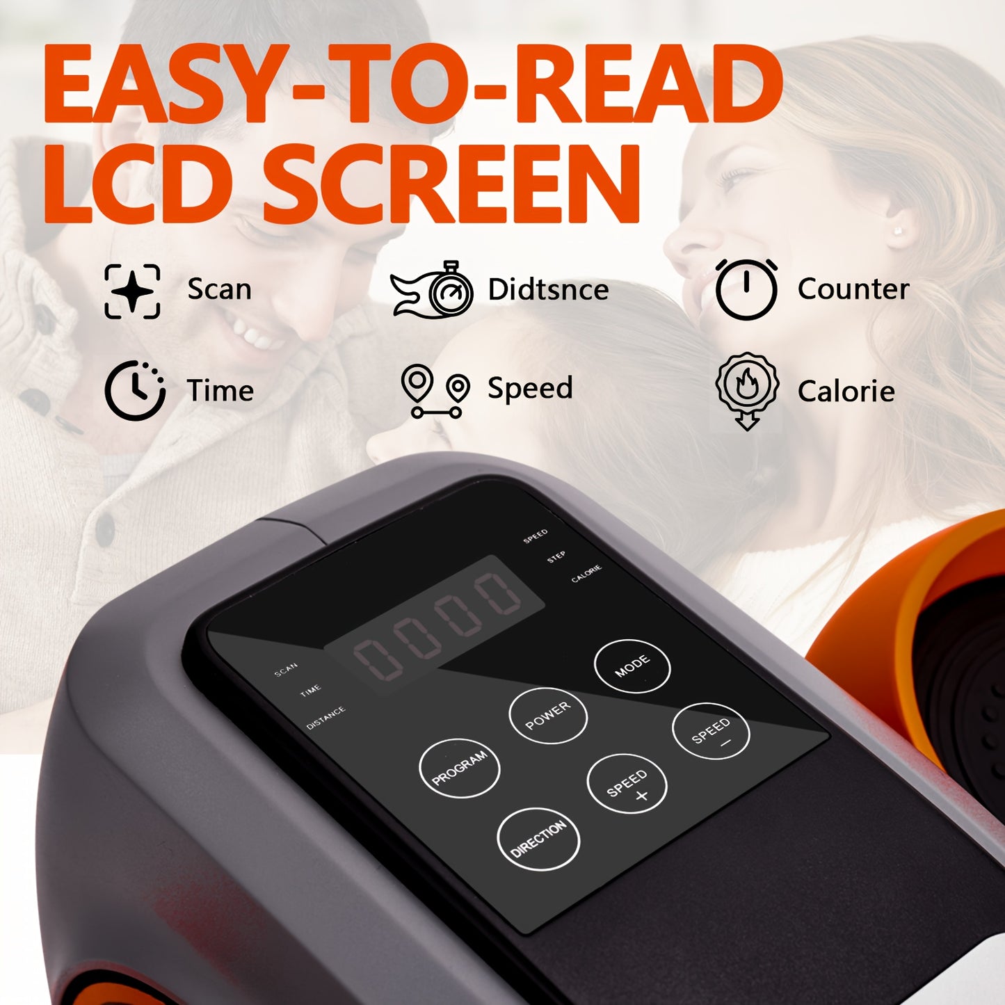 Under Desk Elliptical Trainer Seated Exerciser For Seniors