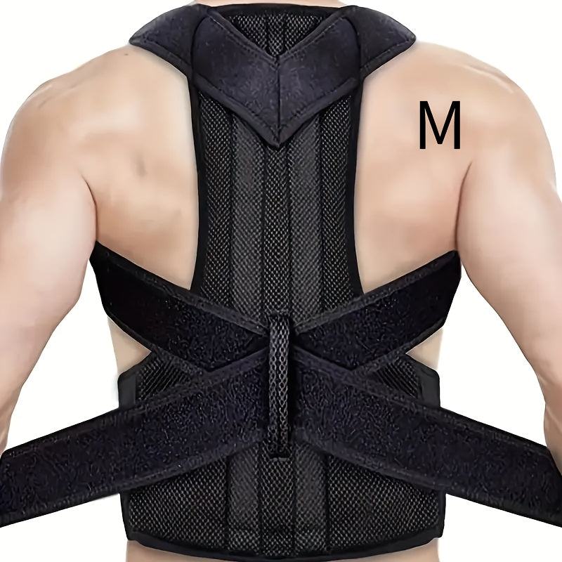 Adjustable Neoprene Back Support Brace Breathable Fitness