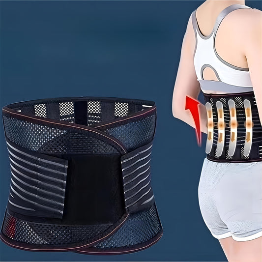 Breathable Mesh Waist Trainer Belt With Steel Plate