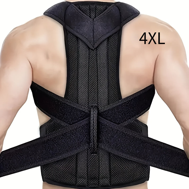 Adjustable Neoprene Back Support Brace Breathable Fitness