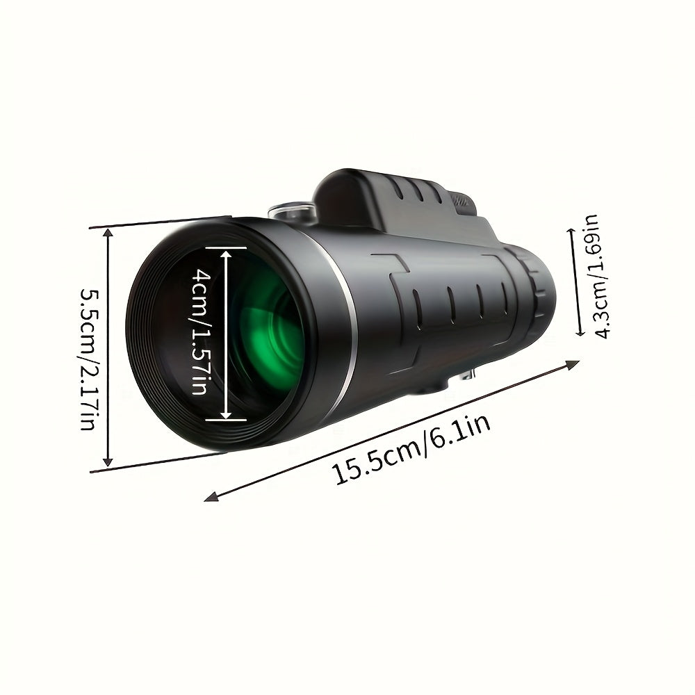 10x42 Monocular Telescope For Bird Watching Outdoors