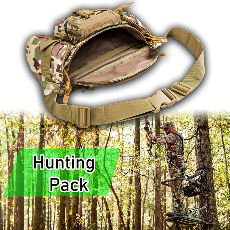 Camouflage Hunting Waist Bag Tactical Fanny Pack Oxford