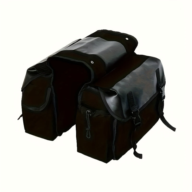 Bicycle Rear Seat Bag Sturdy Mountain Saddle Bag Double Bag