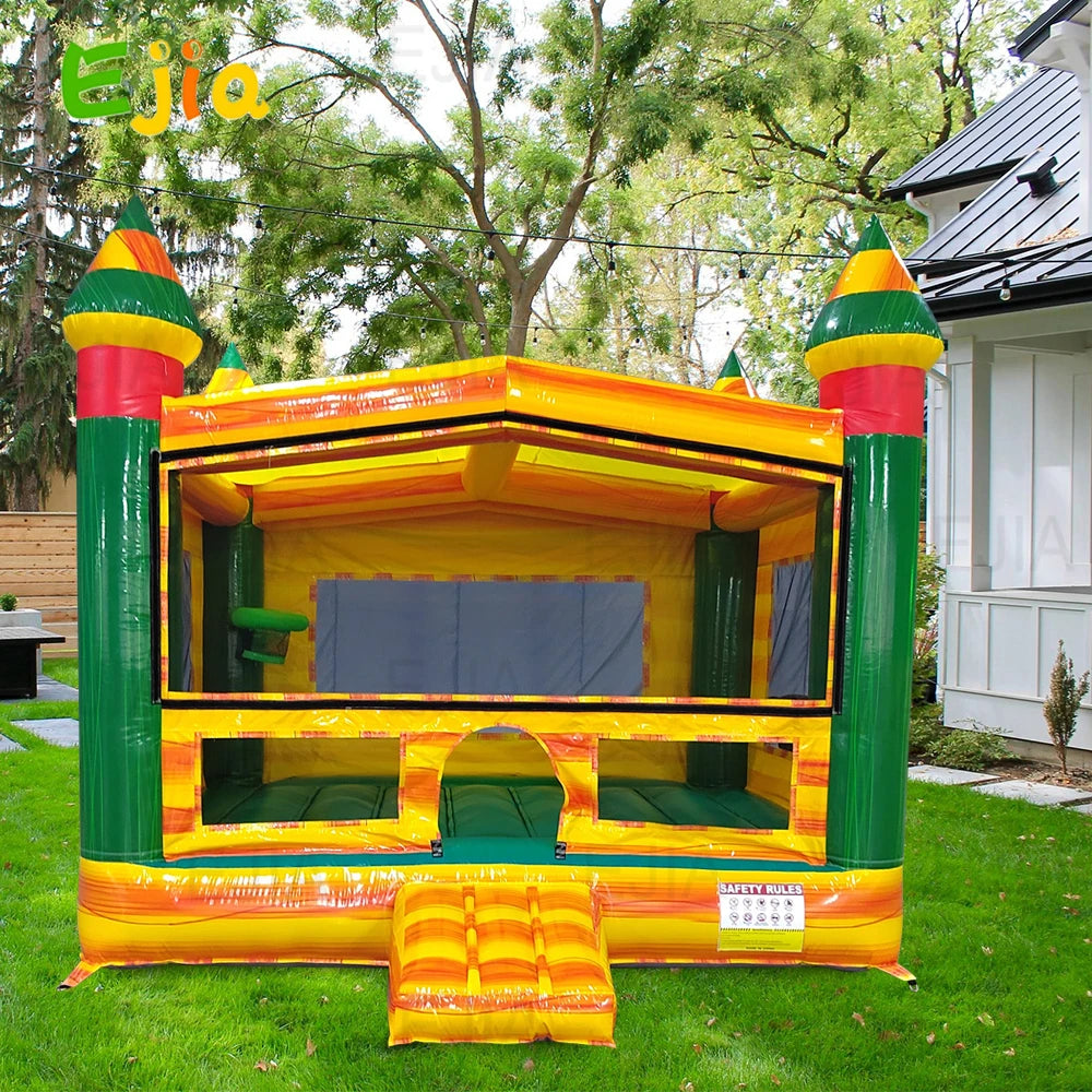 13ft Commercial Grade Inflatable Bounce House with Air Blower for Kids Backyard Home Party Rental