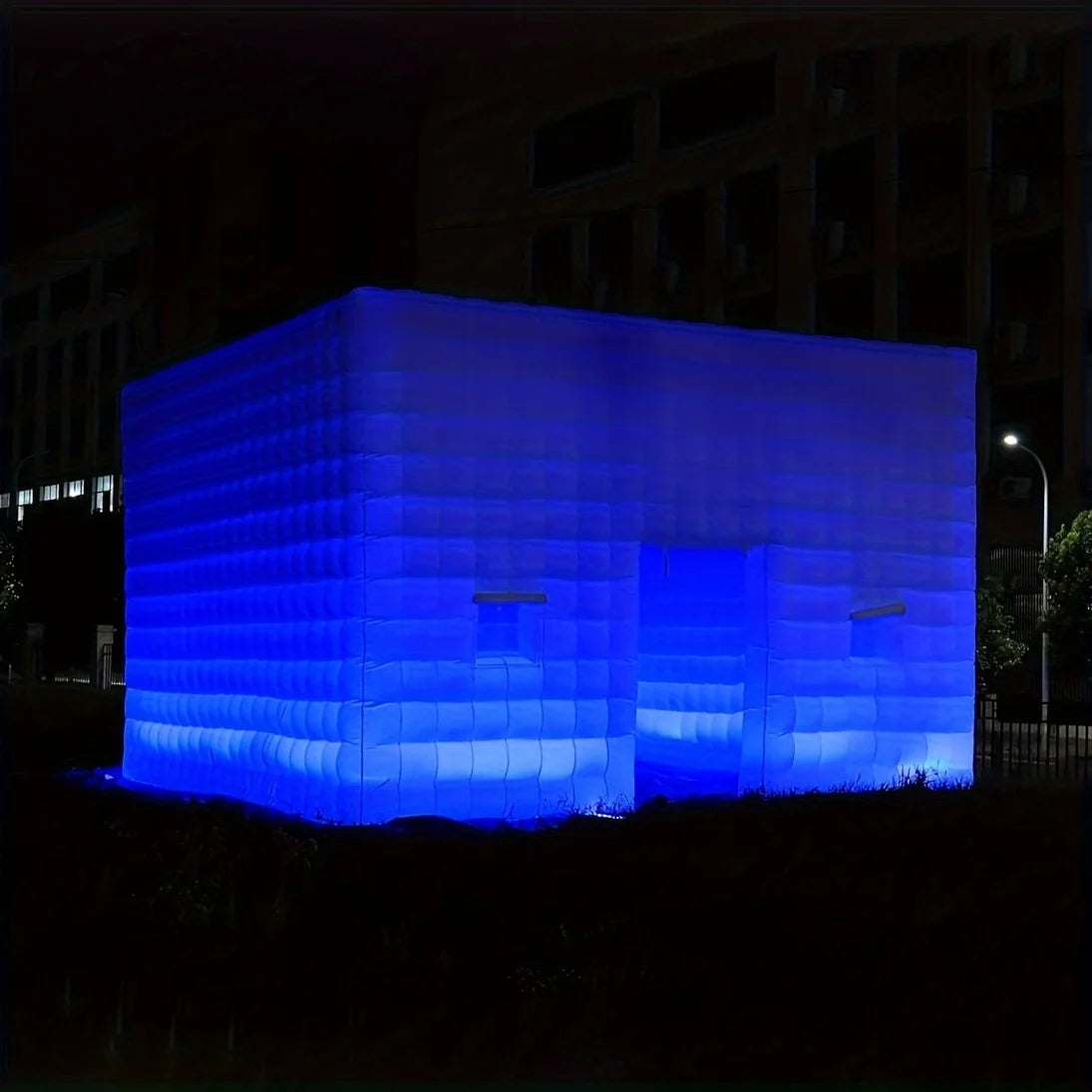 26FT Large LED Inflatable Air Club Tent House with Blower for Party Event Rental Business