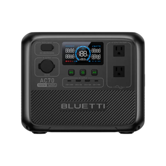 Bluetti AC70 Portable Power Station 1000W 768Wh Generator