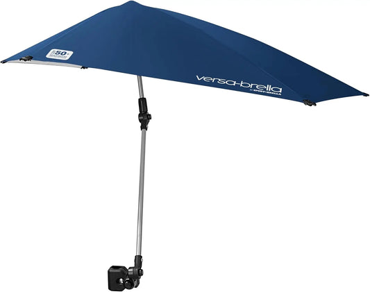 UPF 50 Plus Sun Shade Portable Umbrella Clamp Swivel