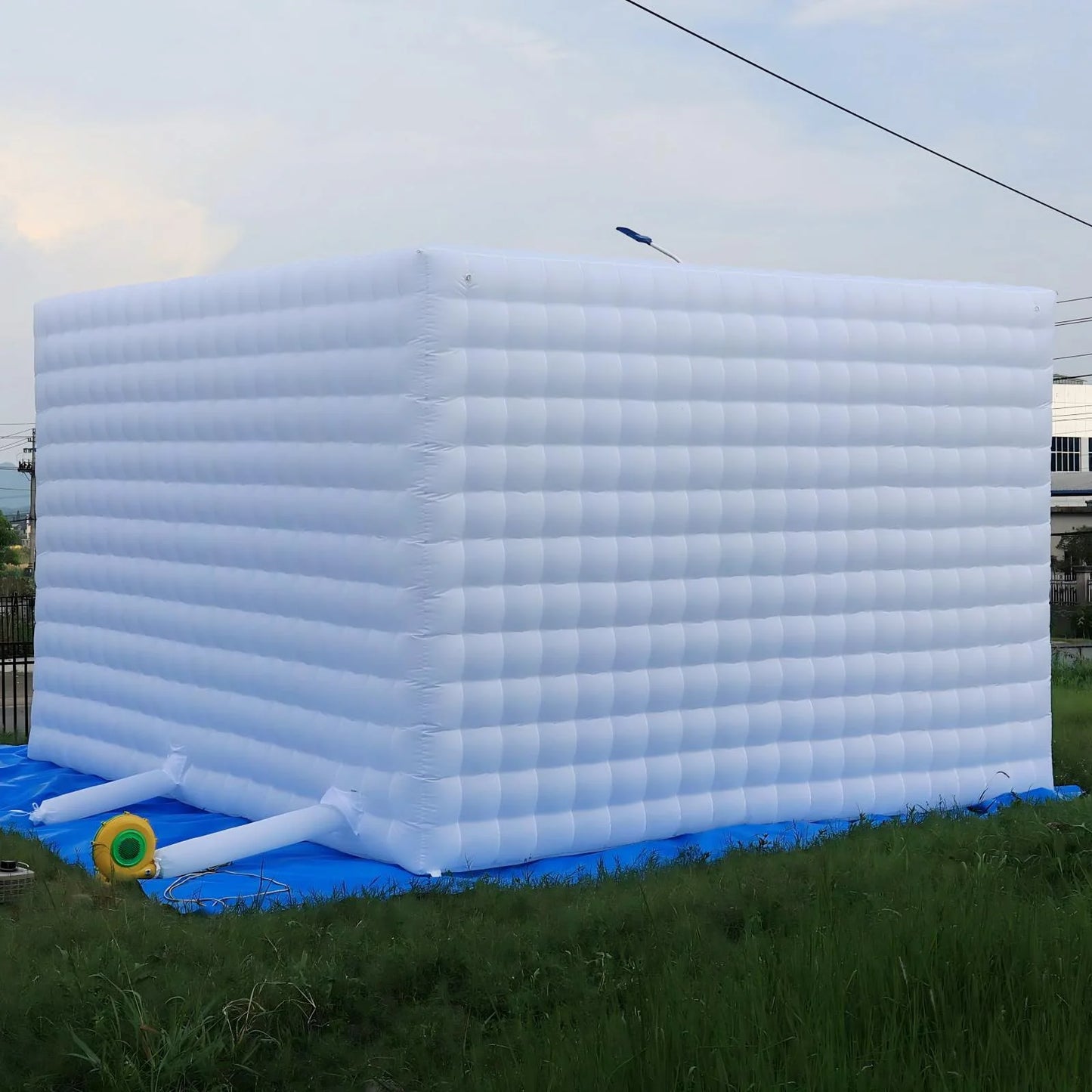 26FT Large LED Inflatable Air Club Tent House with Blower for Party Event Rental Business