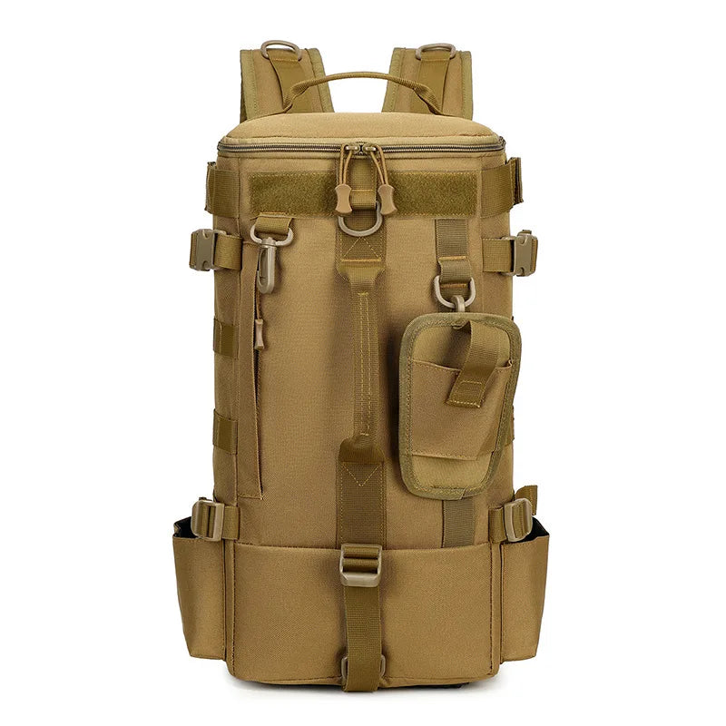Tactical Fishing Backpack Rod Holders Tackle Bag Molle