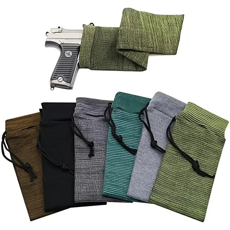 Silicone Treated Gun Sock Polyester Rifle Protection Sleeve