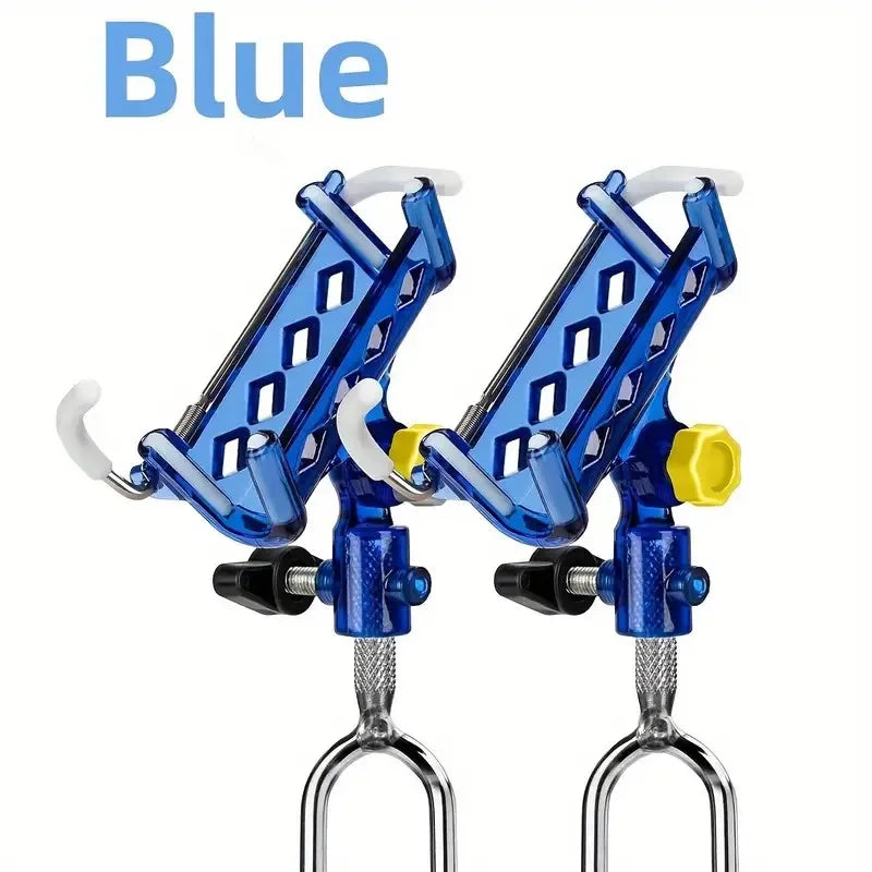Two Piece Stainless Steel Fishing Rod Holder 360 Deg Lock