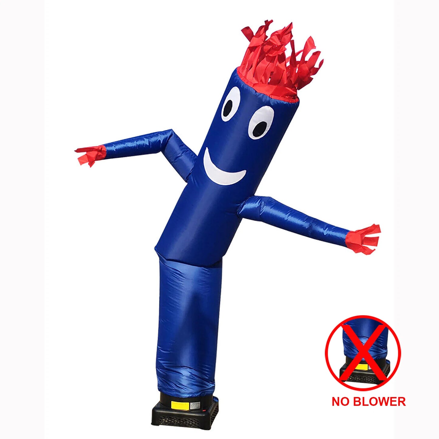 Wind Dancer Tube Man Cartoon Inflatable Dancer Air Puppet Outdoor Dancer Sky Dancing Man For Advertising Without Fan Blower