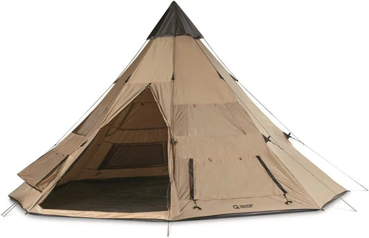 Camping Teepee Tent For Adults Waterproof Family 8 Person
