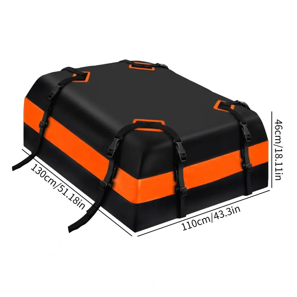 RV Car Roof Duffel Bag Waterproof Cargo Storage Bag for All Cars with or without Luggage Racks 21 Cubic Feet
