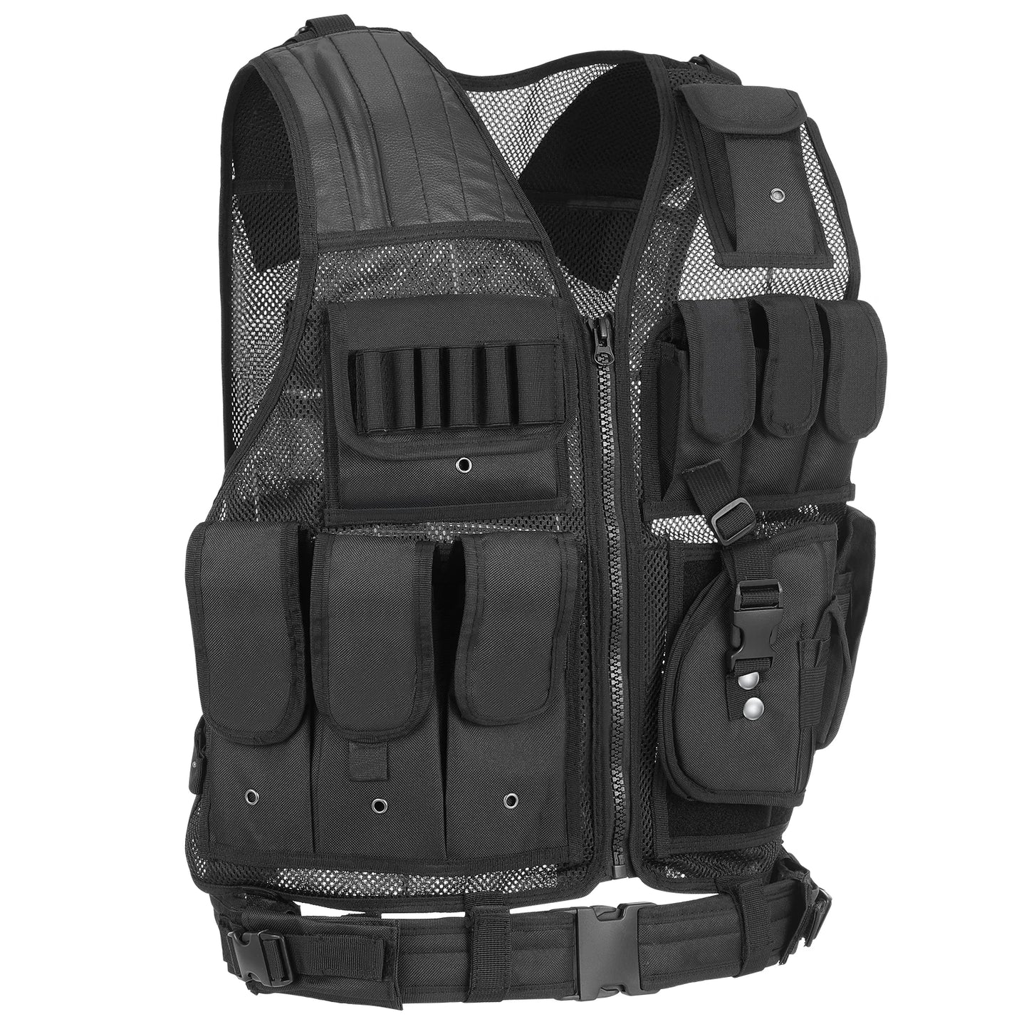 Tactical Vest Airsoft Gear Breathable Multi Pocket