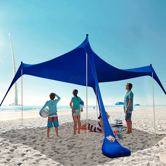 Outdoor Canopy Tent Portable Lawn Beach Sun Shelter Large