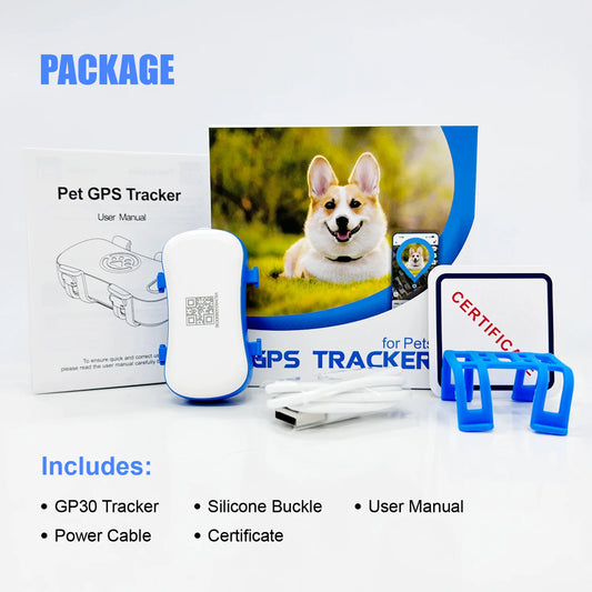 4G GPS Tracker Dog Cat Waterproof Locator App Live Tracking