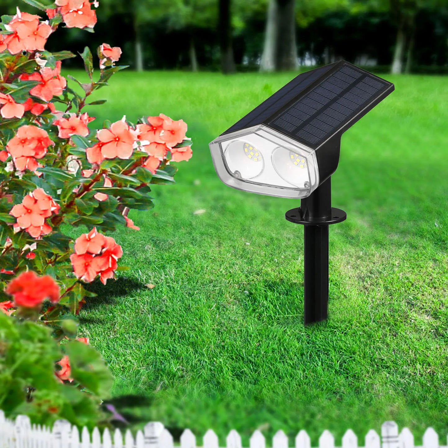 Neoglint Solar Spot Lights Outdoor Waterproof IP67 Garden