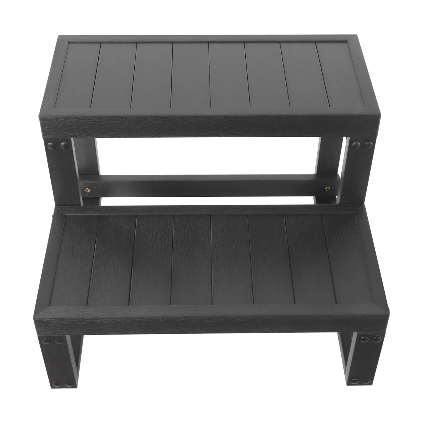 2 Step Hot Tub Steps Pool Ladder Entry Stairs Outdoor Spa Stairs