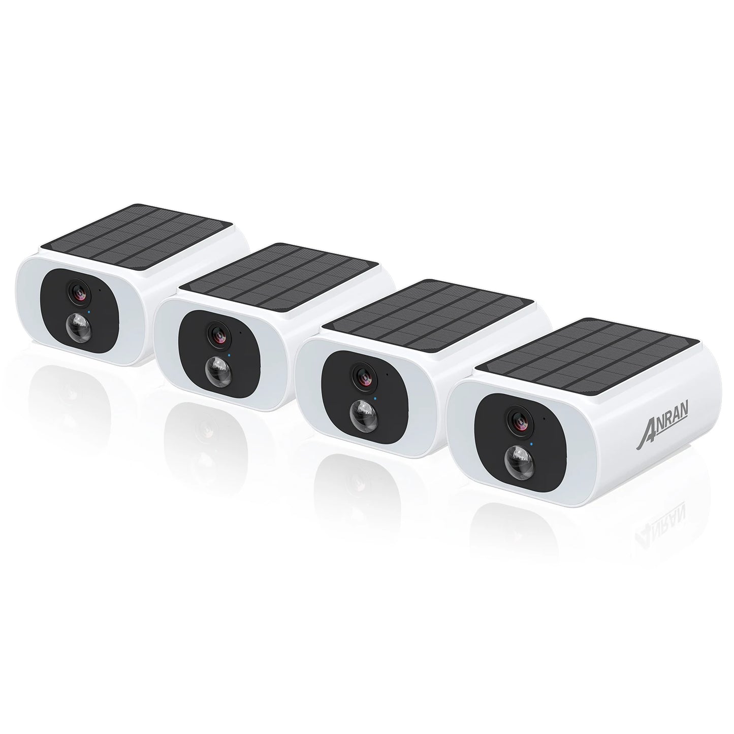 ANRAN Wireless 3MP Solar Battery Floodlight Camera And Alarm